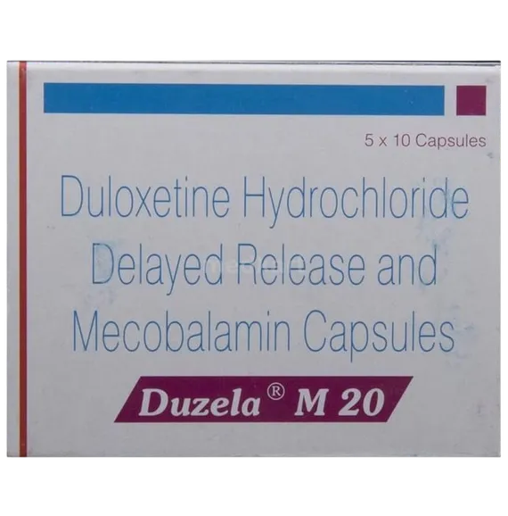 duzela m 20mg capsule 10's
